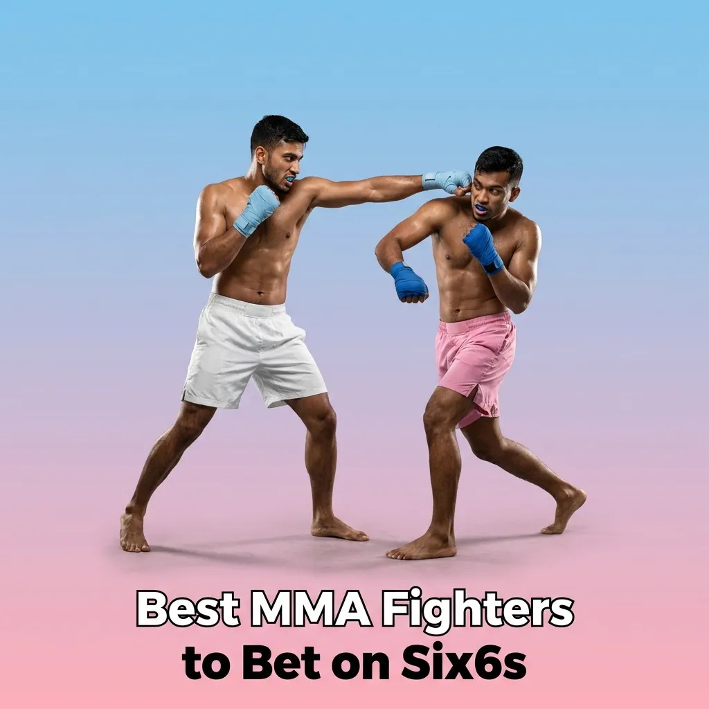 Top MMA fighters including Jon Jones, Islam Makhachev, and Conor McGregor available for betting on Six6s platform